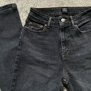 black BDG urban outfitters girlfriend high rise skinny jeans